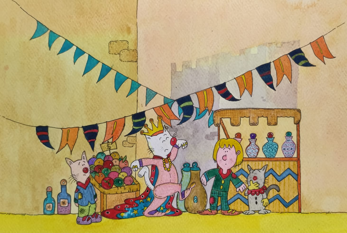 Ilustración infantil de Juan Manuel Drada