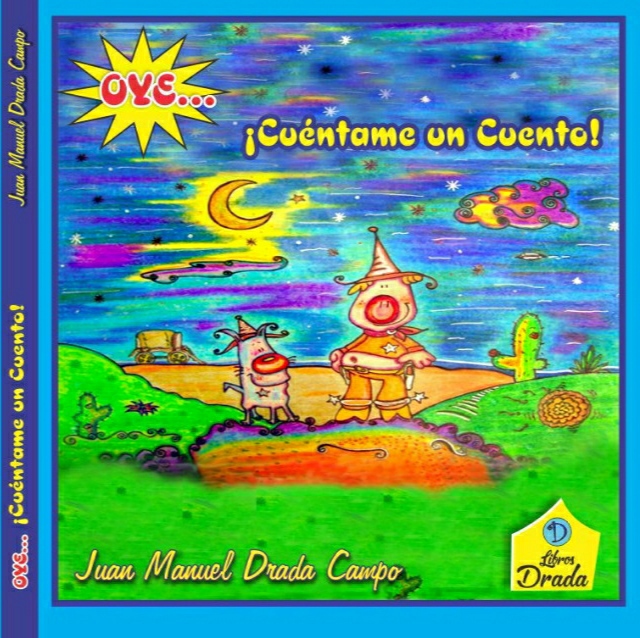 Portada colorida de cuento infantil
